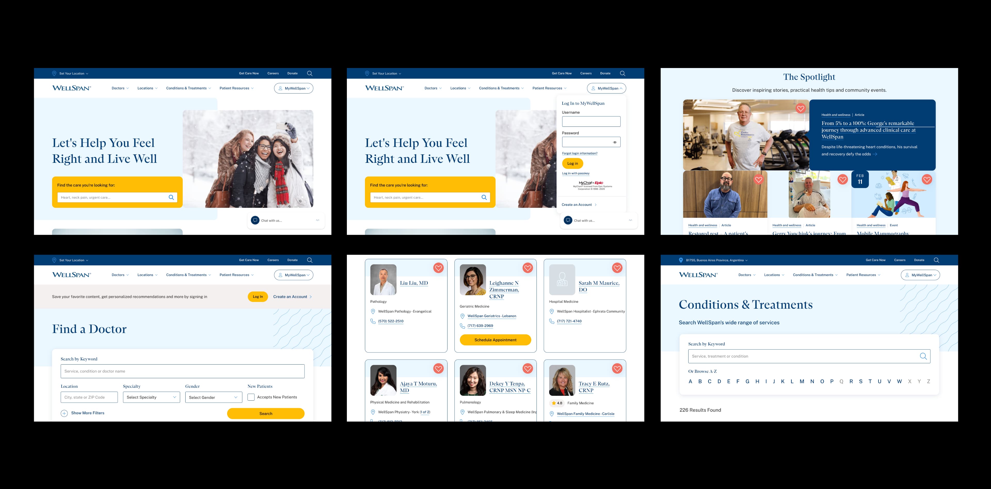 WellSpan Health Website