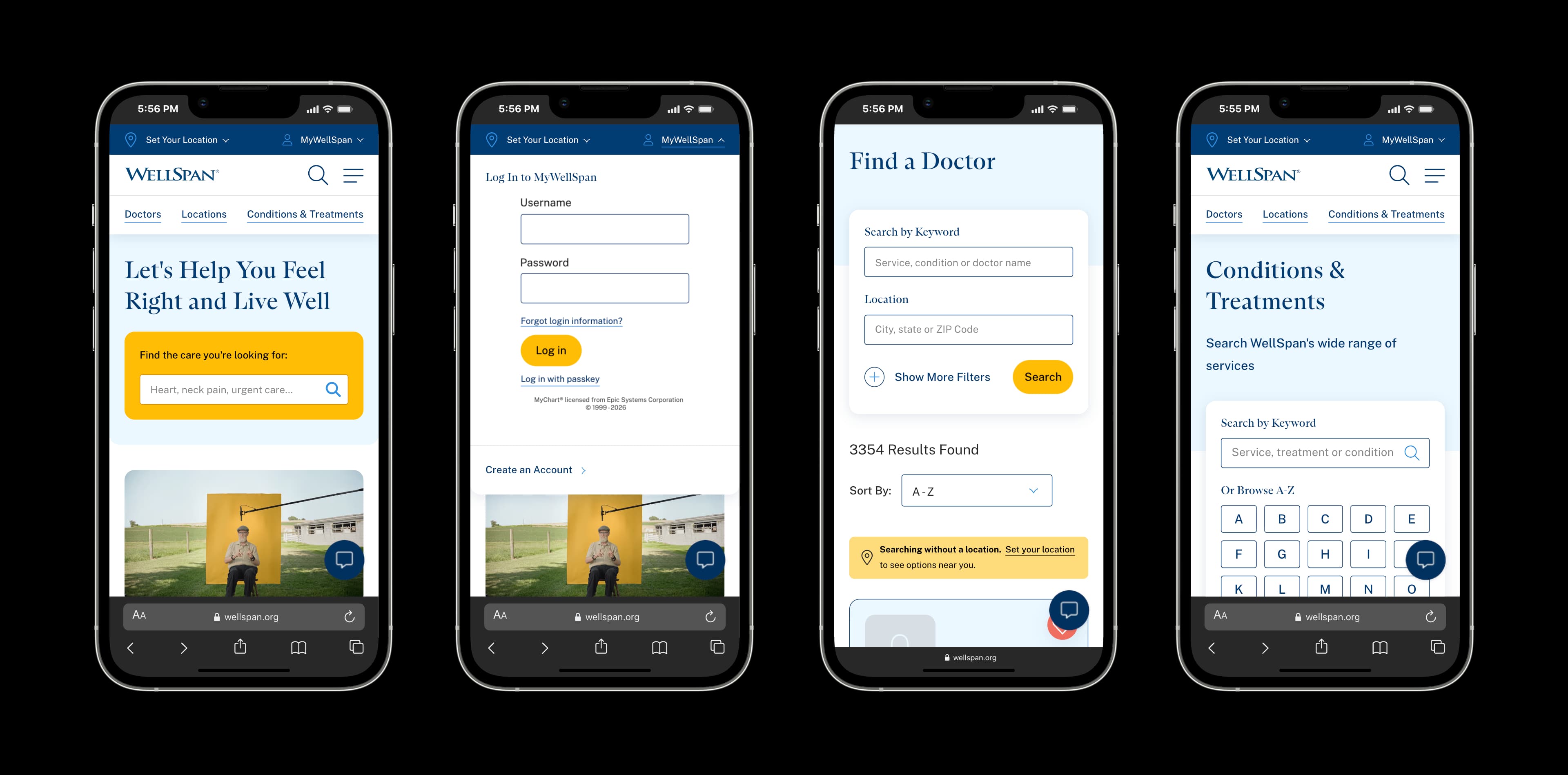 WellSpan Health Website